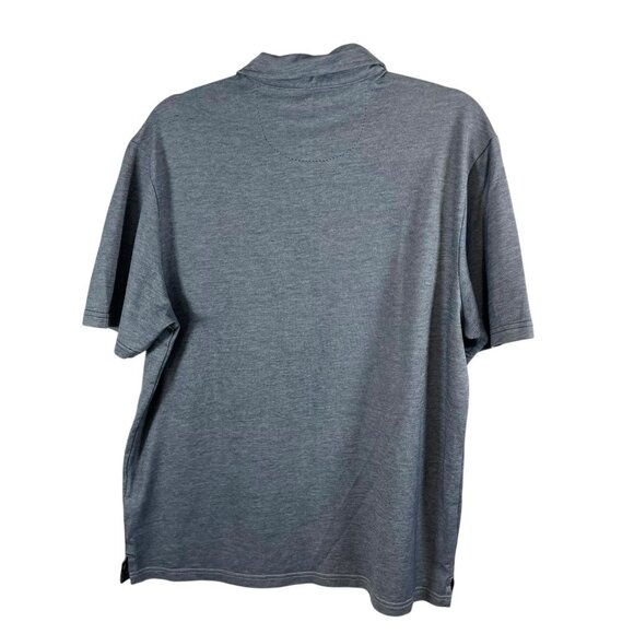 Nat Nast Polo Shirt Mens L Blue‎ Luxury Originals Short Sleeve Golf Performance - Picture 2 of 10